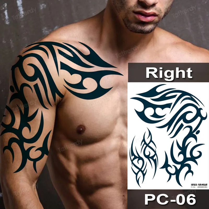 tribal chest tattoos for men 0078