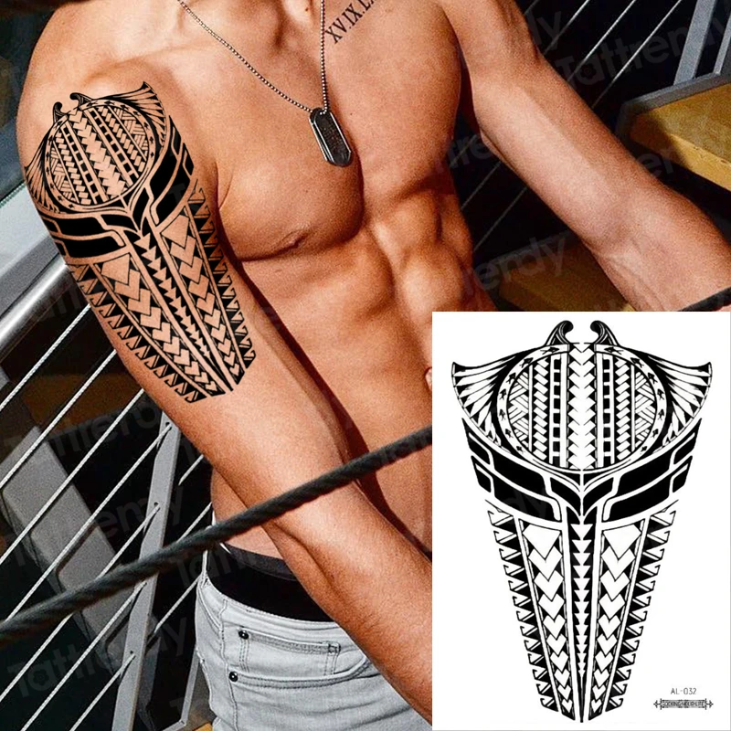 tribal chest tattoos for men 0082