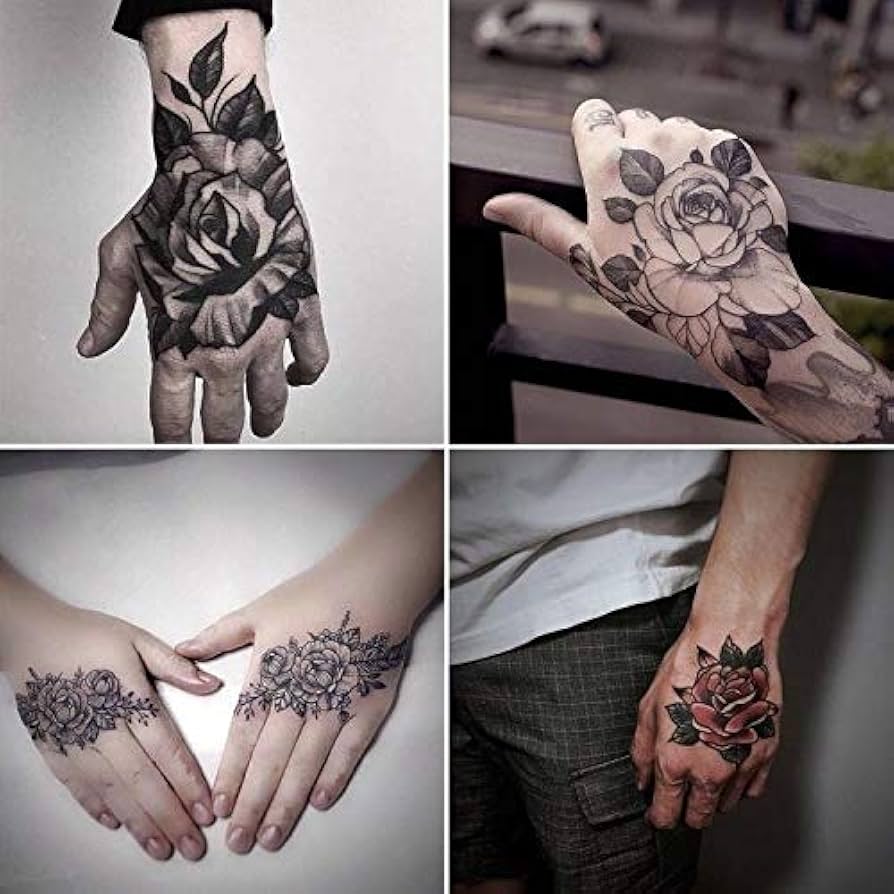 tribal flower tattoos for men.