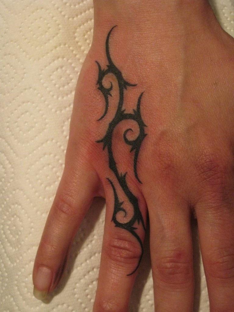 tribal hand tattoos for men 0083