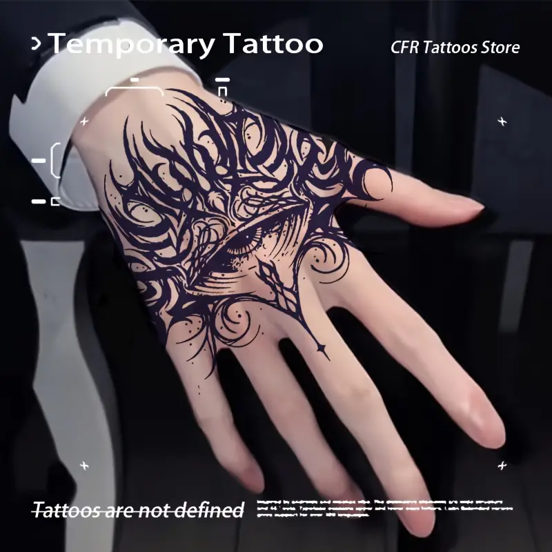 tribal hand tattoos for men 0093