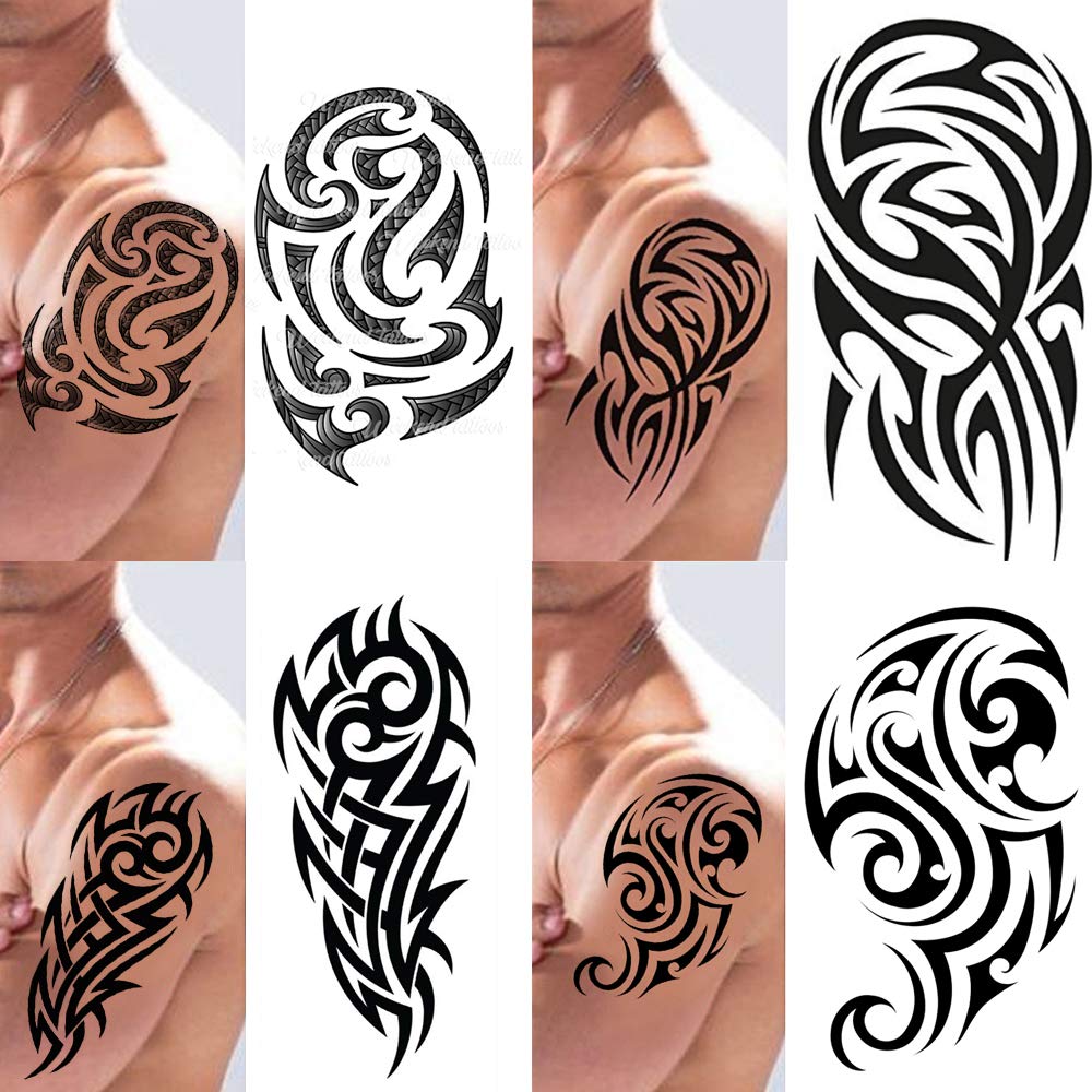 tribal Hawaiian tattoos for men