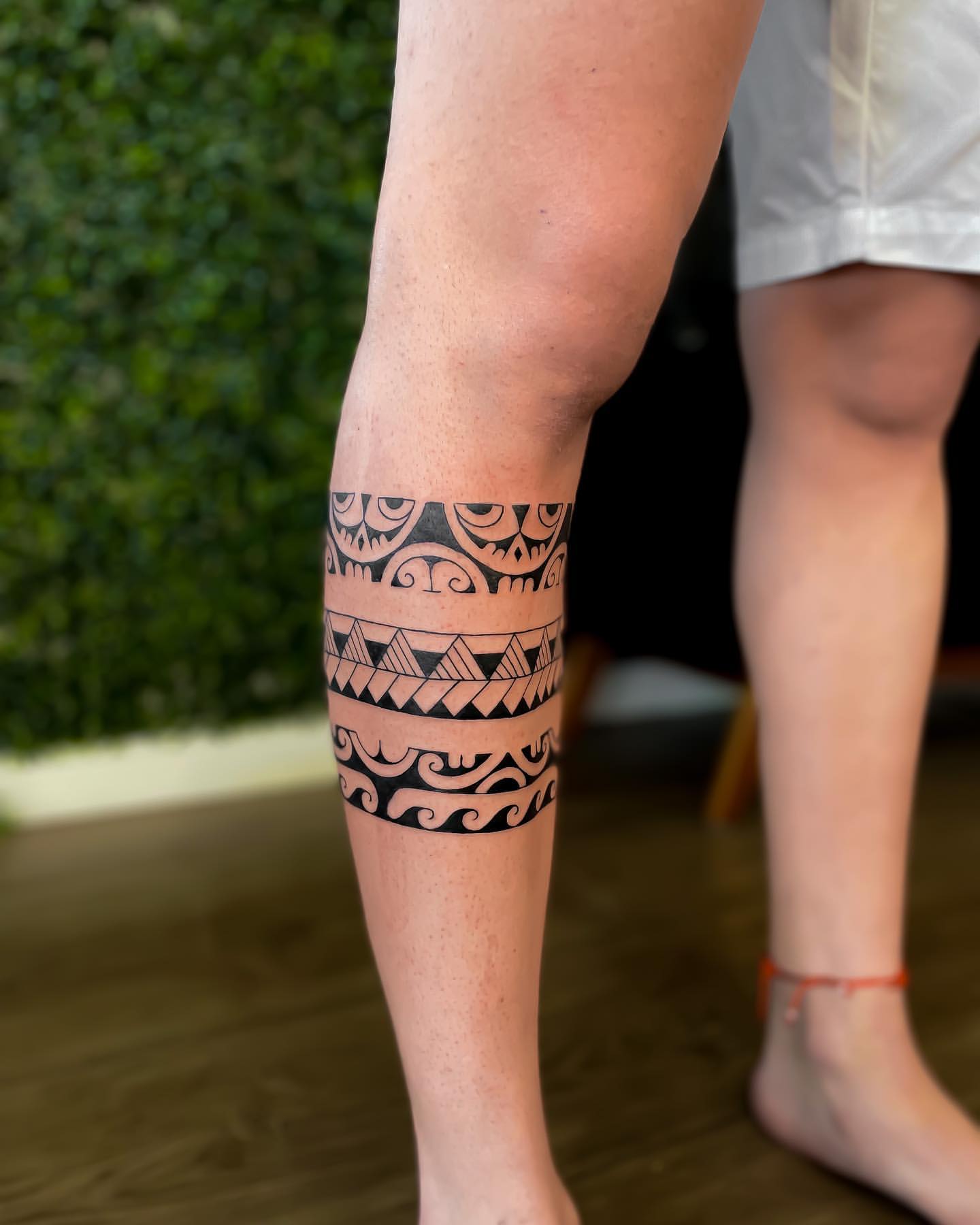 tribal leg tattoos for men 0011