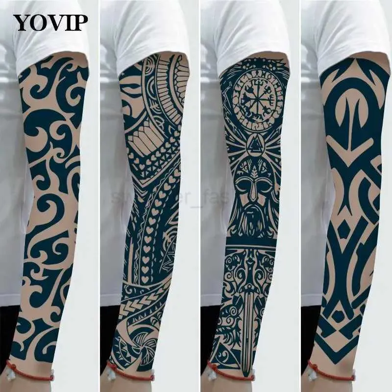 tribal leg tattoos for men 0061