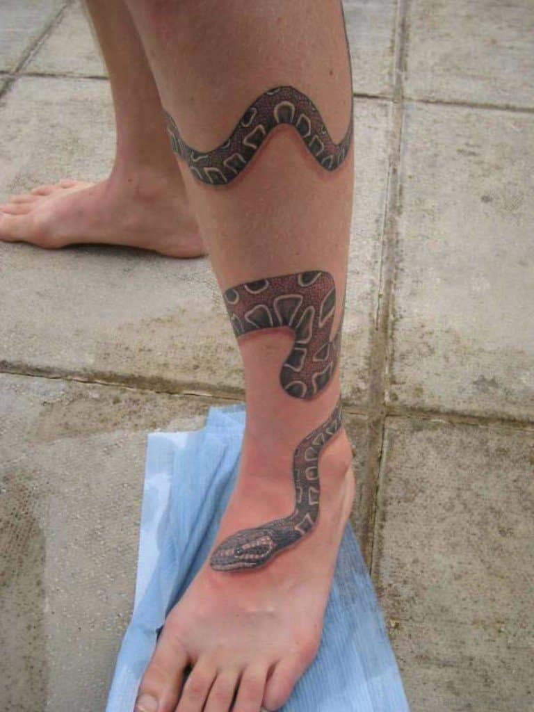 tribal leg tattoos for men 0075