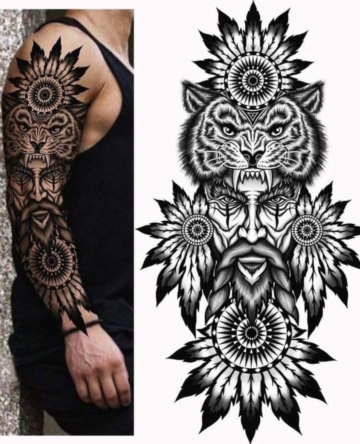 tribal tattoos for men 0036