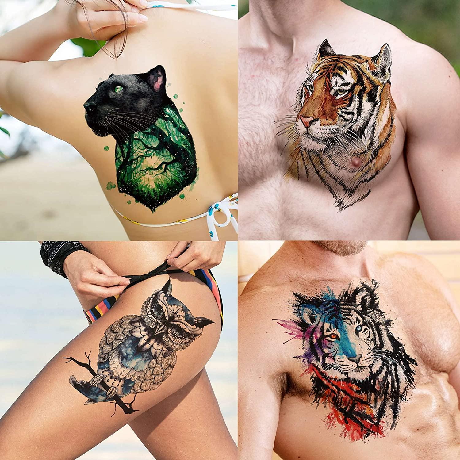 tribal tiger tattoos for men