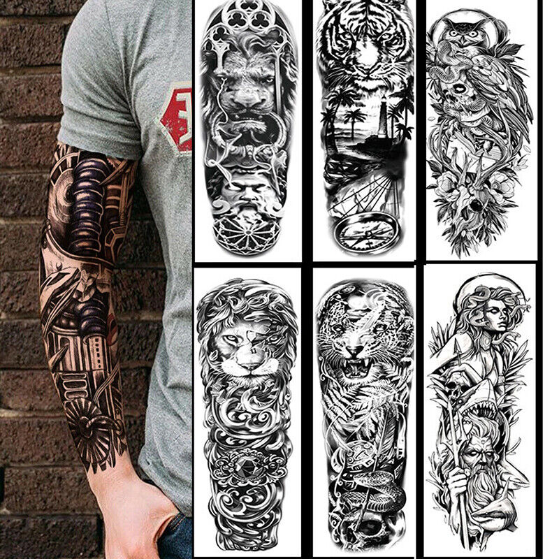 tribal water tattoos for men