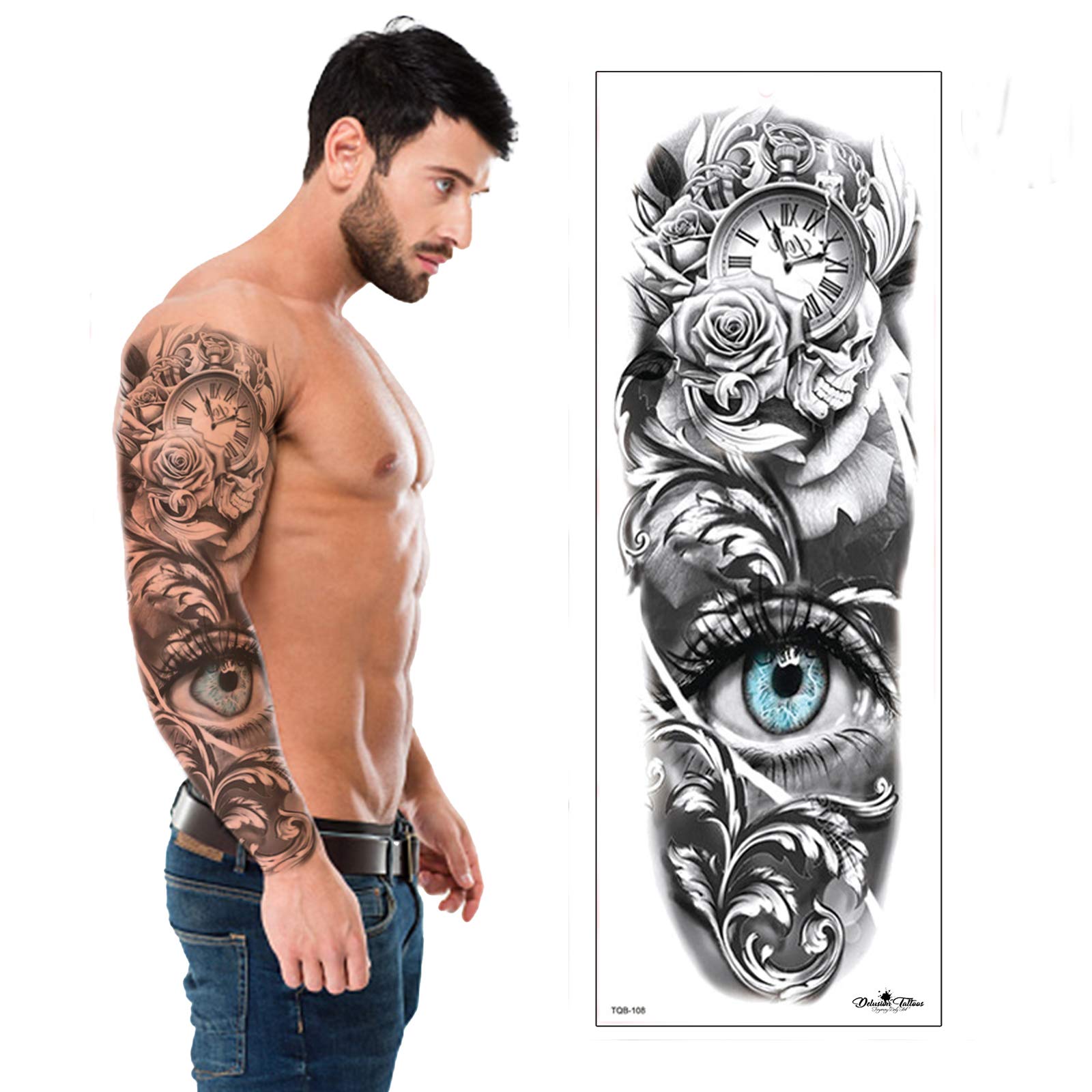 under eye tattoos for men 0029