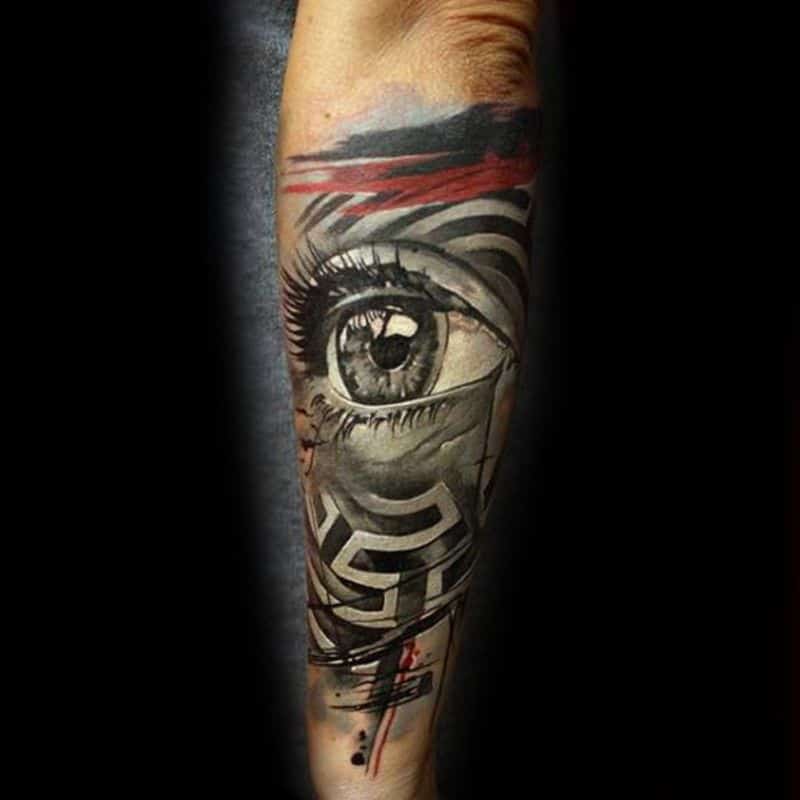 under eye tattoos for men 0055