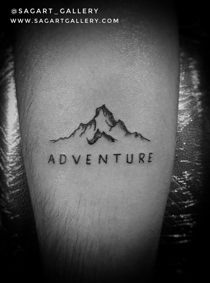 unique adventure tattoos for men