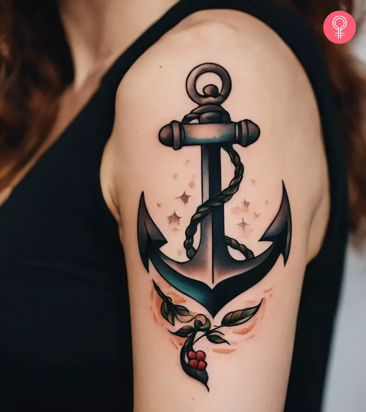 unique anchor tattoos for men meanings