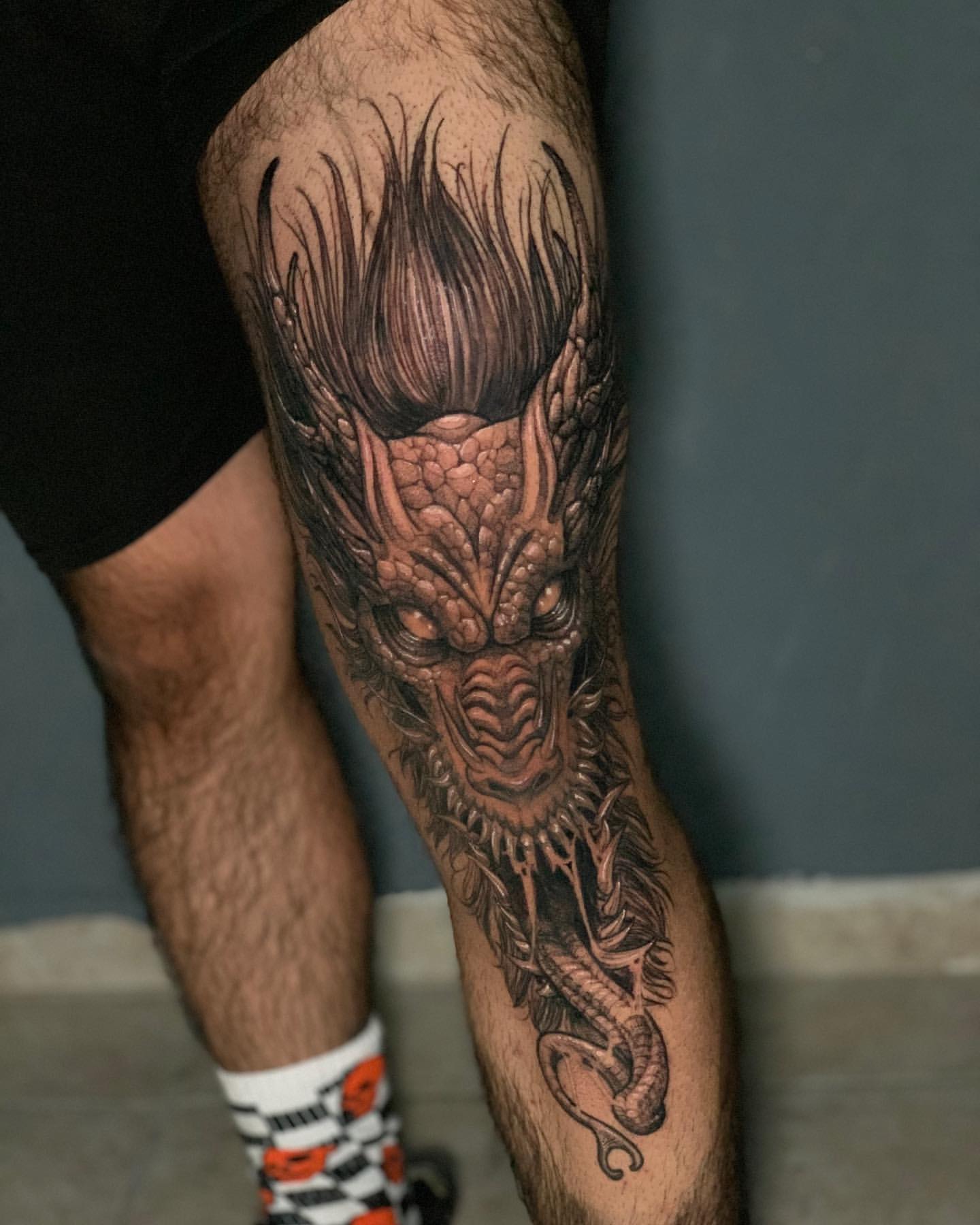 unique angry tattoos for men