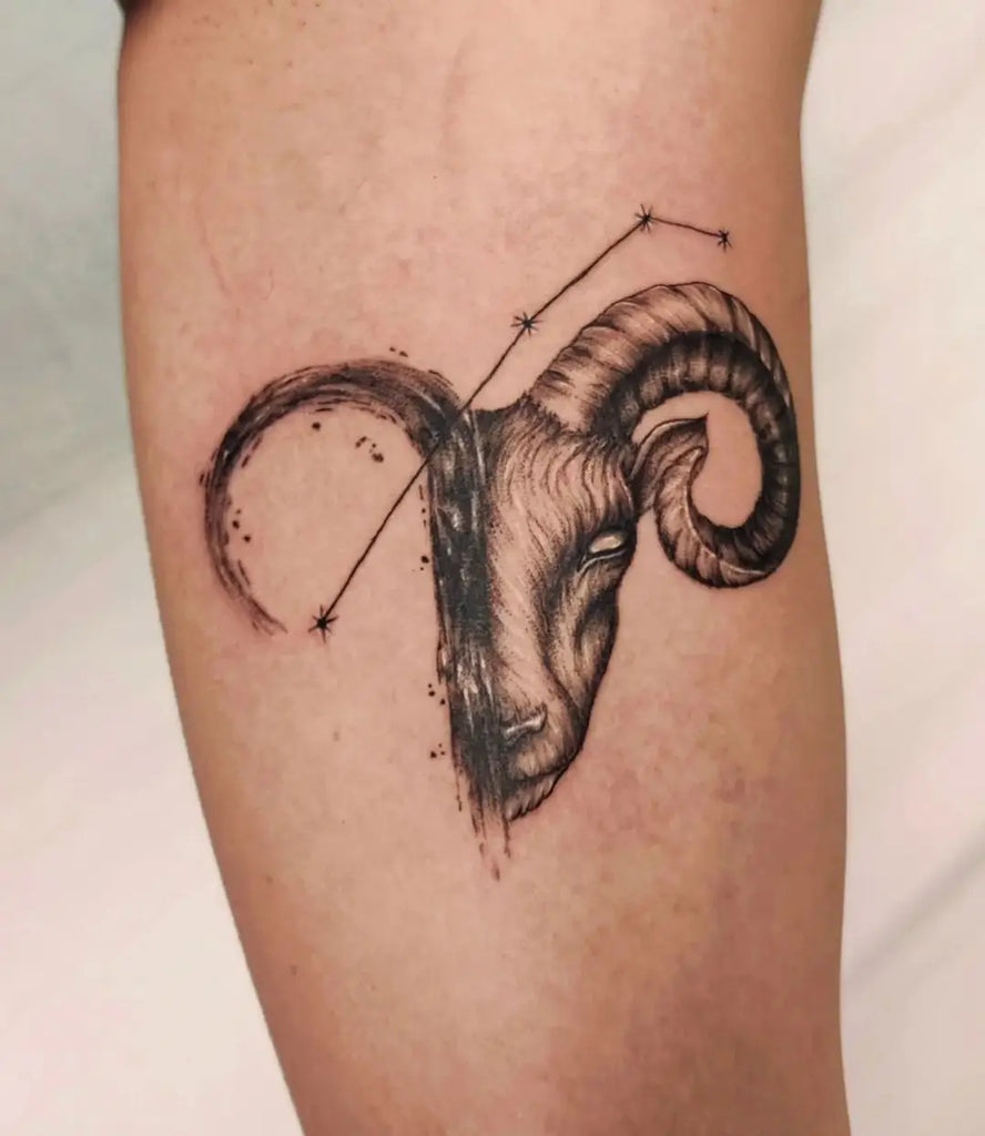 unique Aries tattoos for men styles