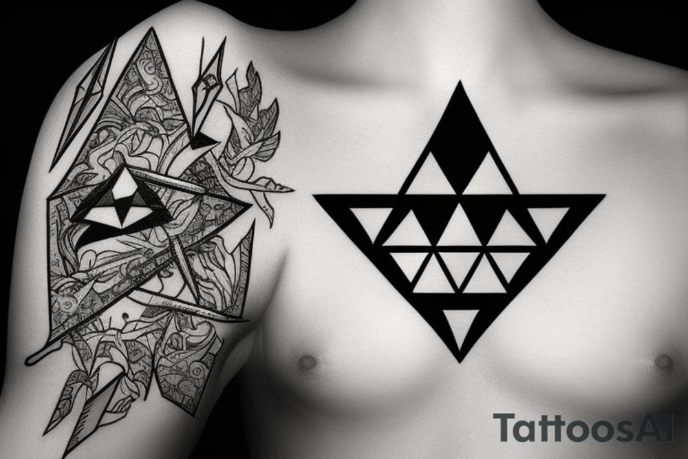 unique arrowhead tattoos for men