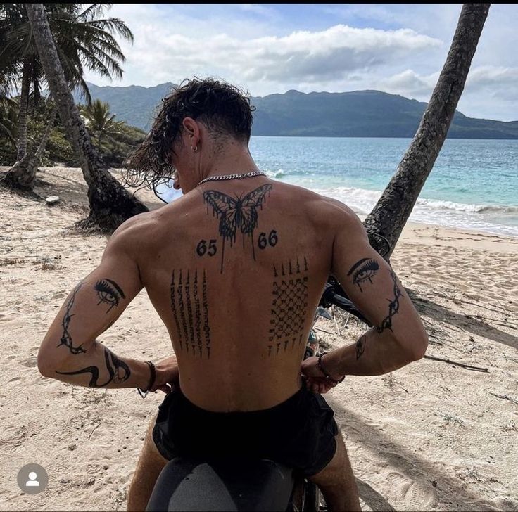 back tattoos for men