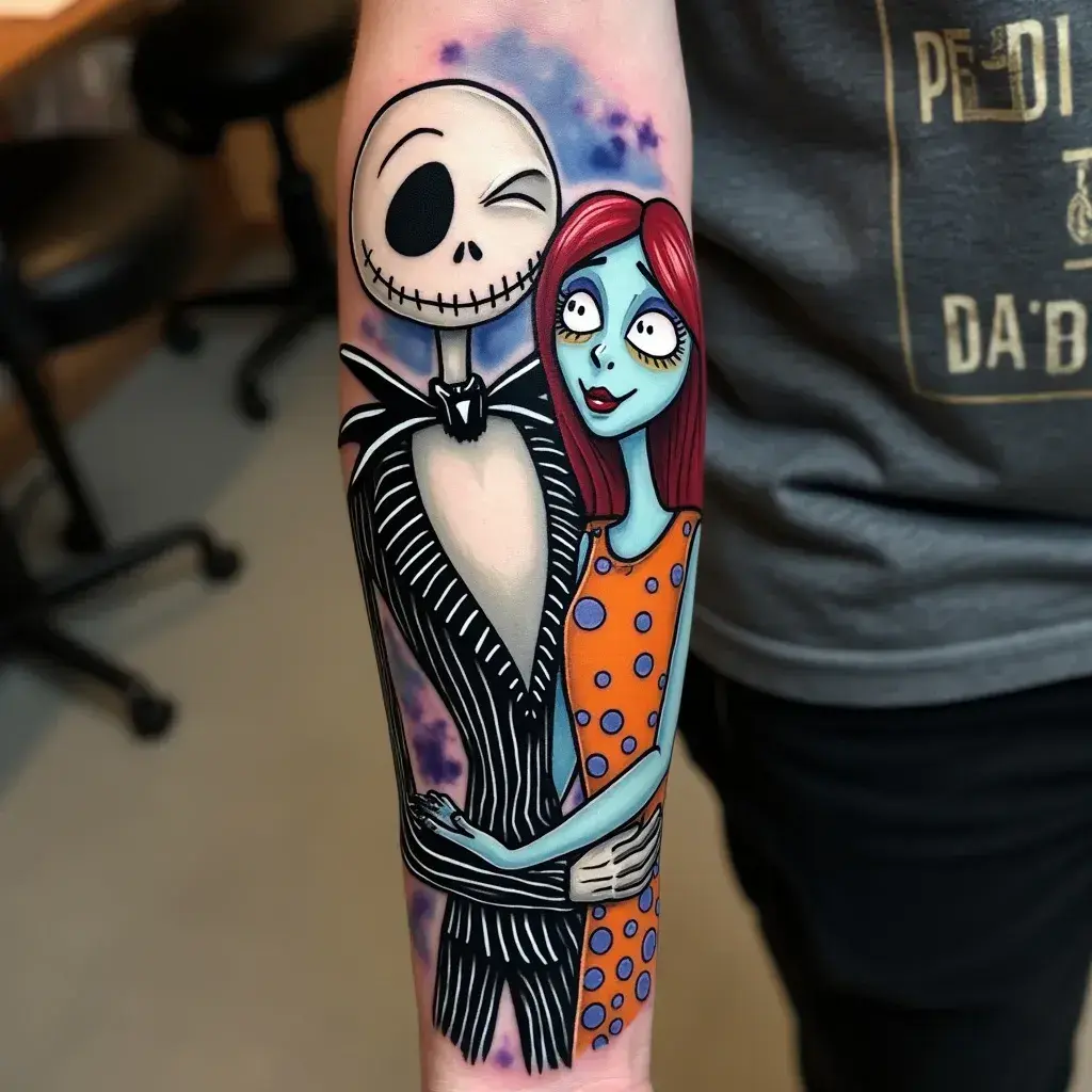 unique cartoon tattoos for men ideas