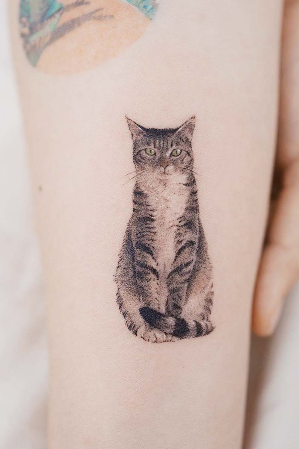 unique cat tattoos for men