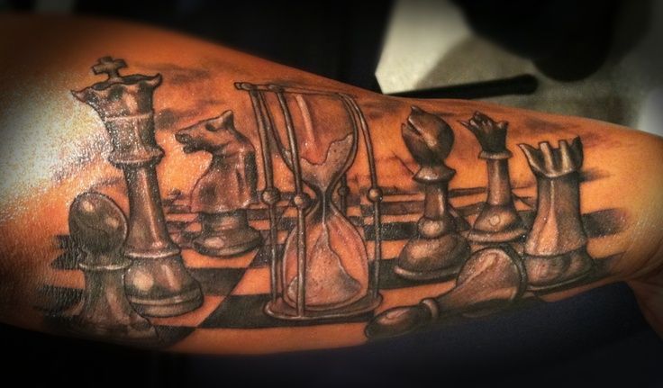 unique chess tattoos for men inspiration