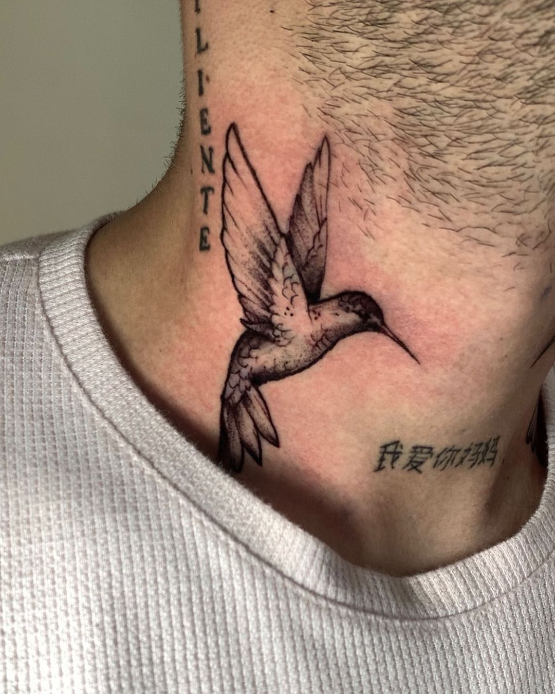 unique designs for hummingbird tattoos for men