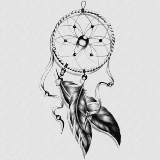 unique Dream Catcher tattoo placements for men