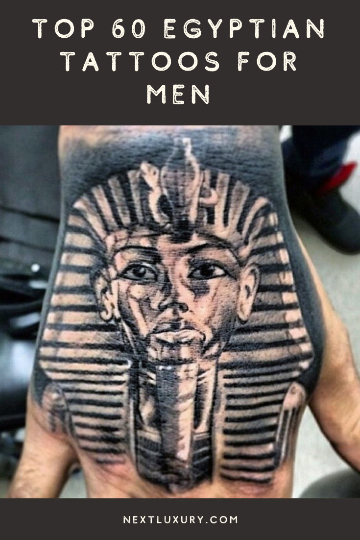 unique Egyptian tattoos for men