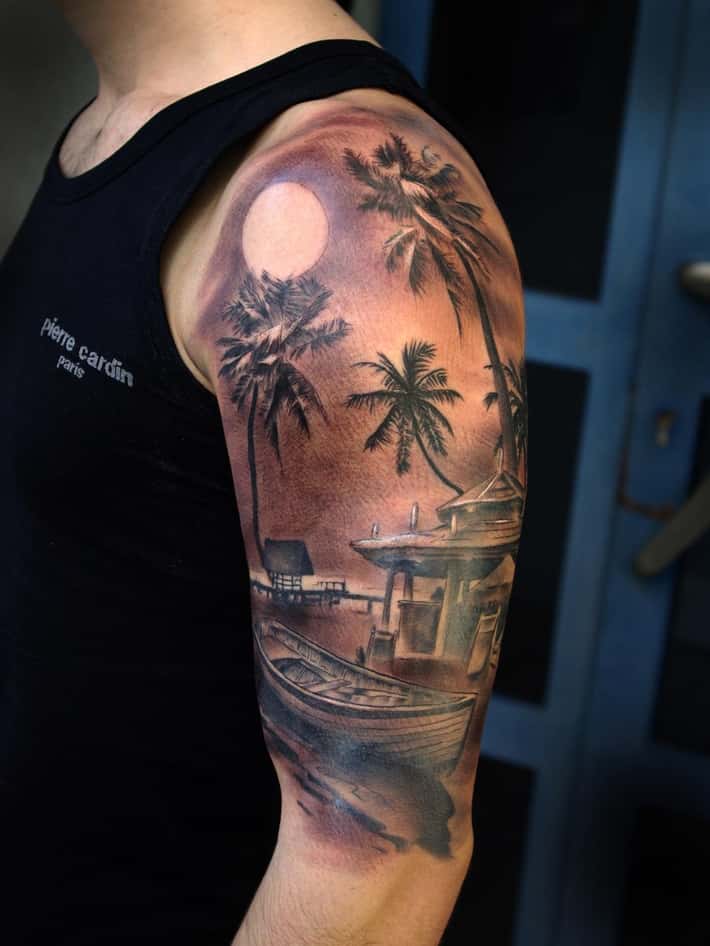 unique Florida tattoos for men styles