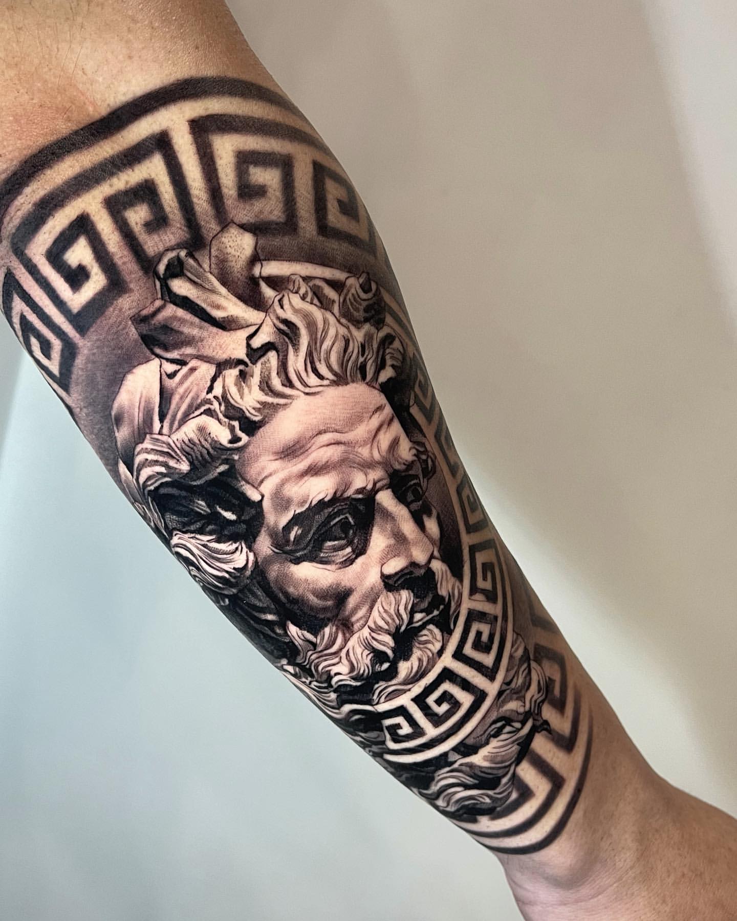 unique Greek tattoos for men