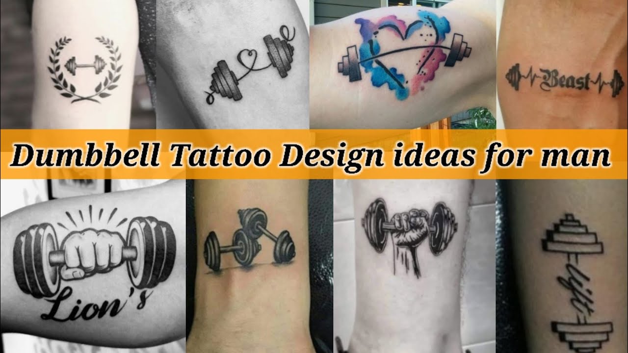 unique gym tattoo ideas for men