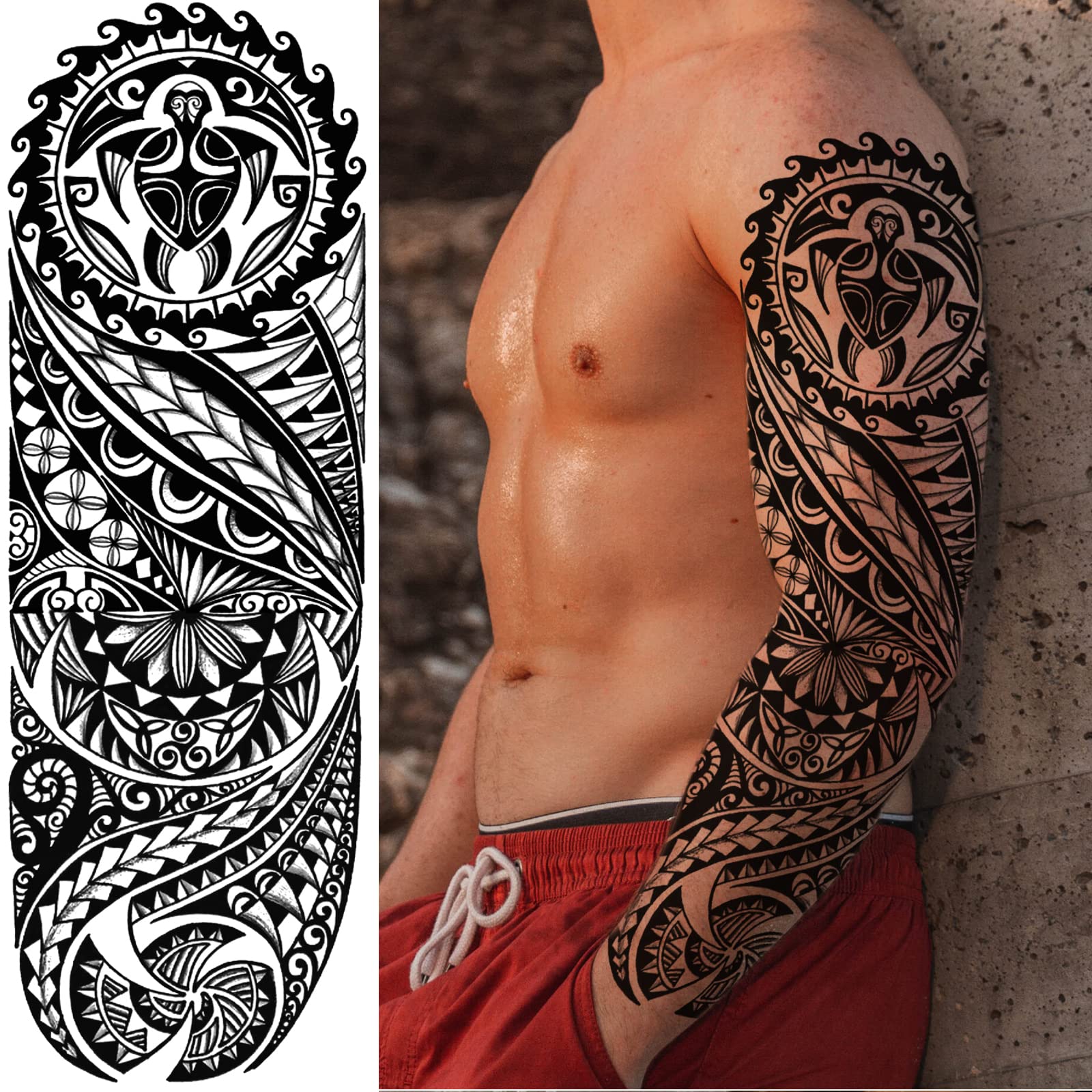 unique Hawaiian tattoos for men