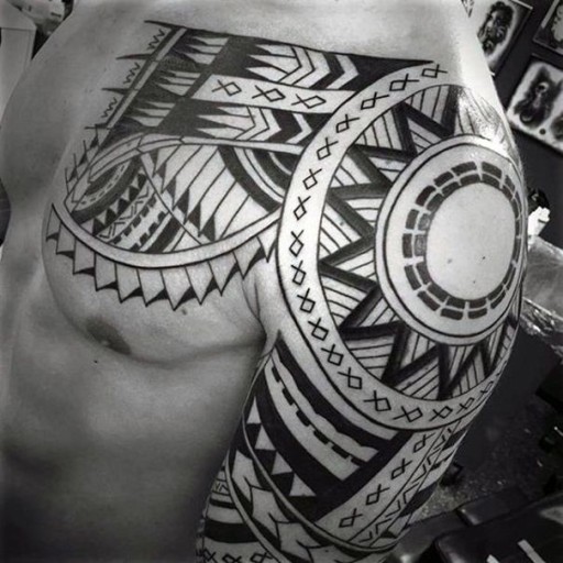 unique Maori tattoo ideas for men