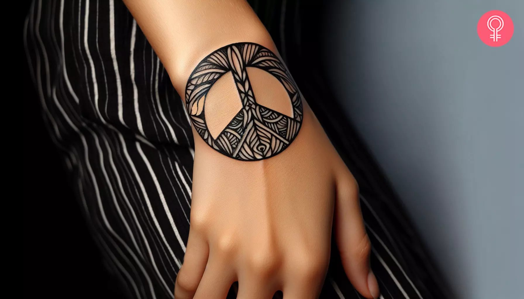 unique peace tattoos for men