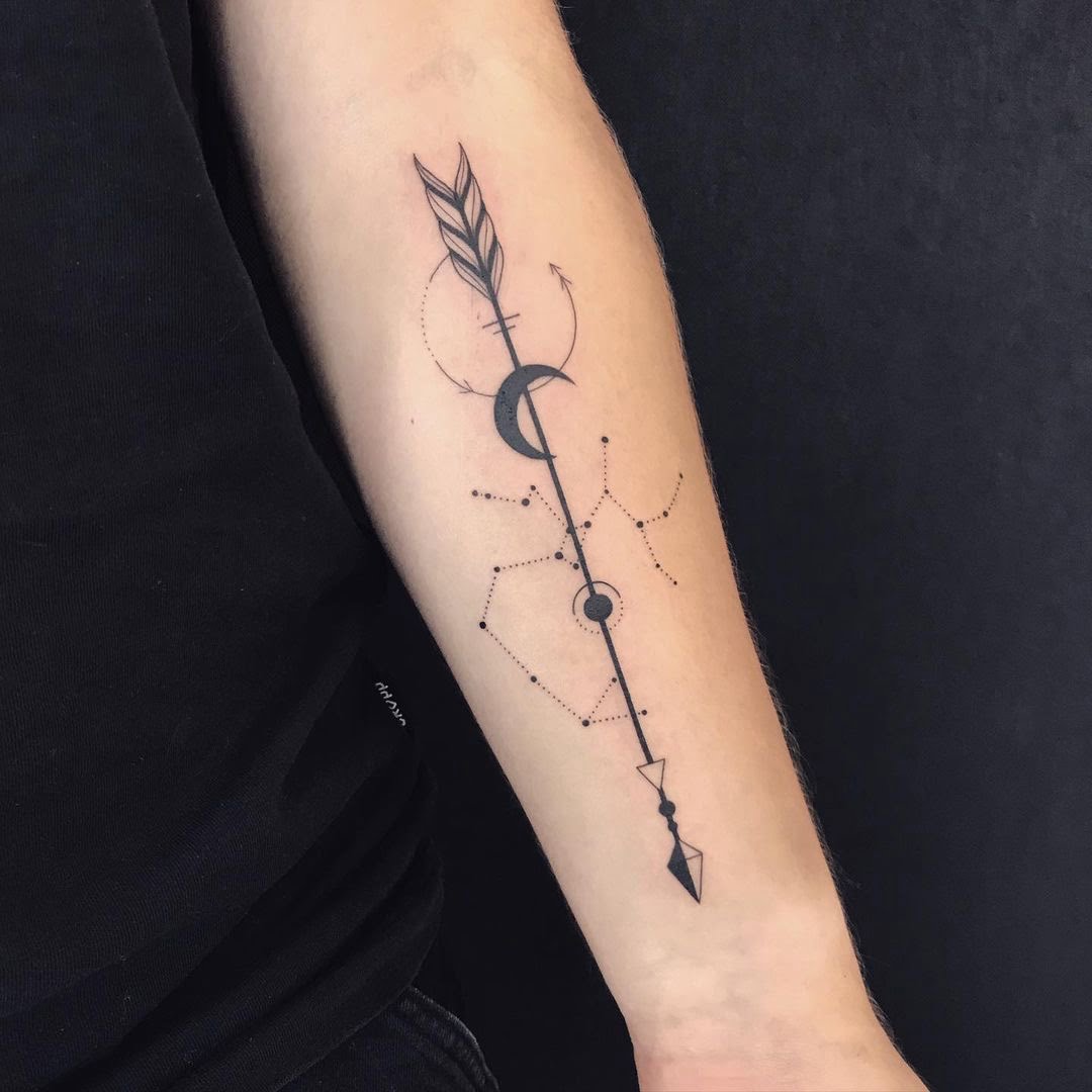 unique Sagittarius tattoos for men ideas