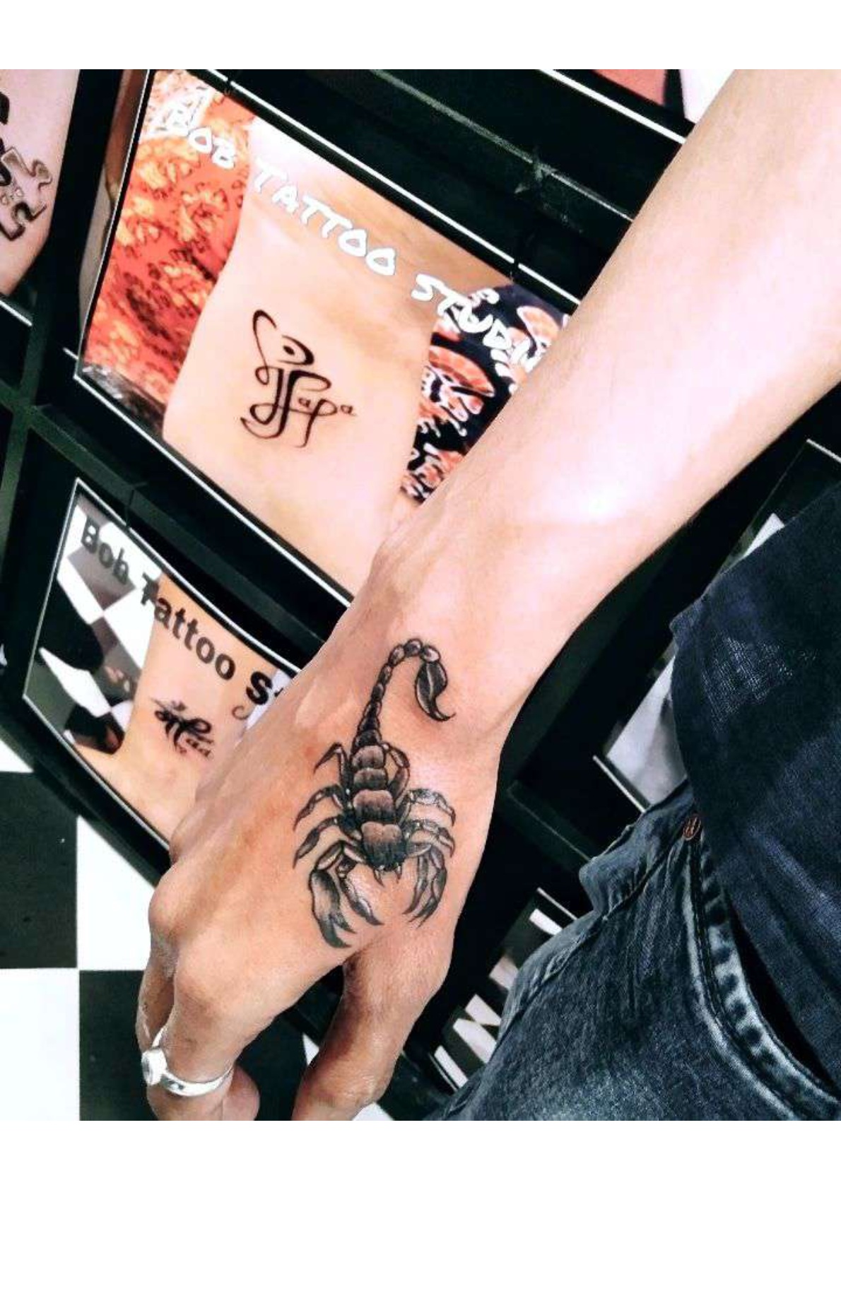 unique Scorpion tattoos for men