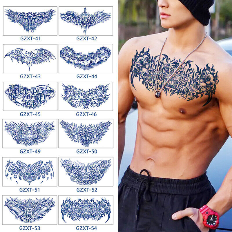 unique torso tattoos for men