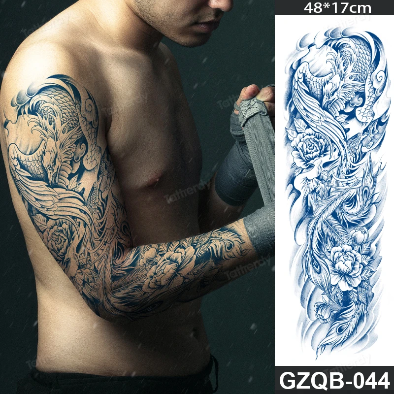 unique water tattoos for men