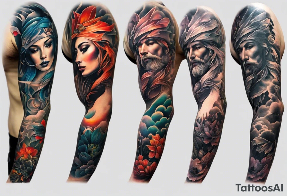 upper arm tattoos for men 0022