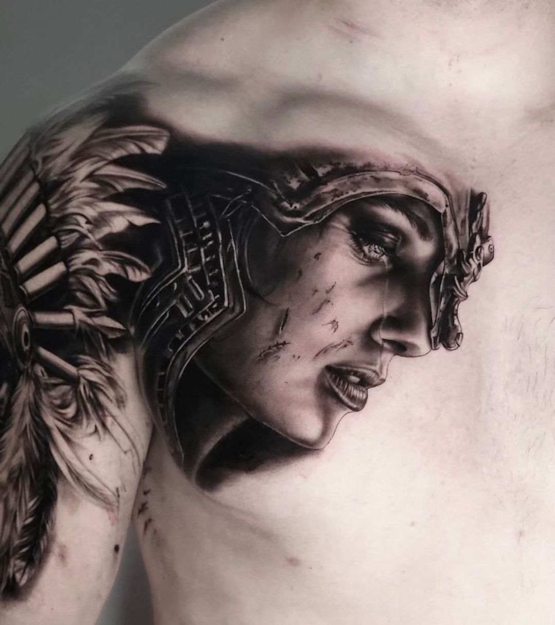 upper back tattoo cover up ideas for men 0041