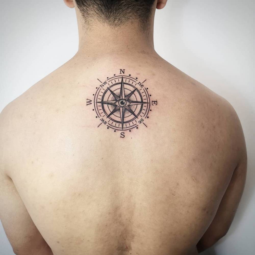 upper back tattoos for men 0015