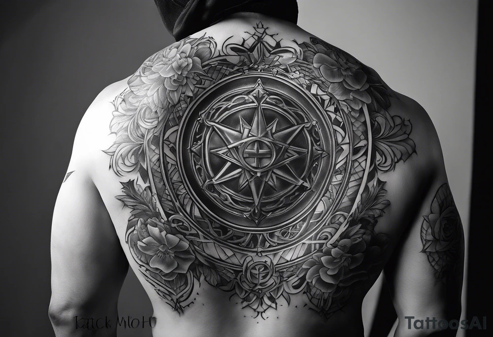 upper back tattoos for men 0021