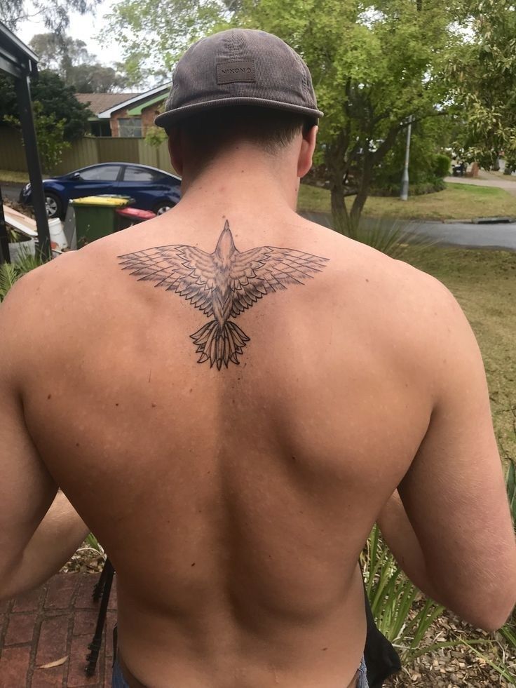 upper back tattoos for men 0042