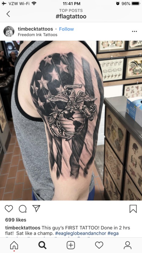 USMC tattoos for men 0079