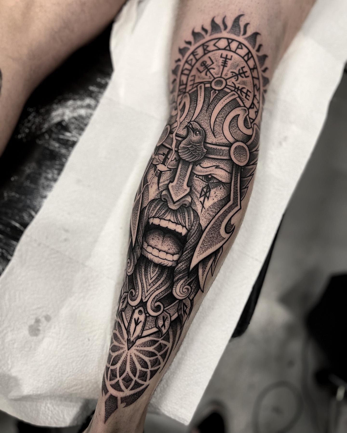 Viking tattoos for men forearm 0017