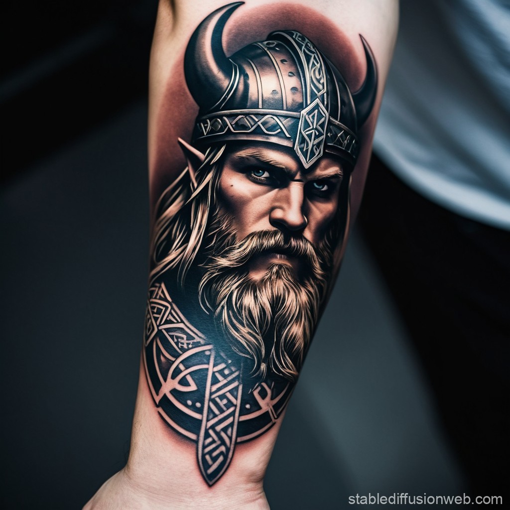 Viking tattoos for men forearm 0030