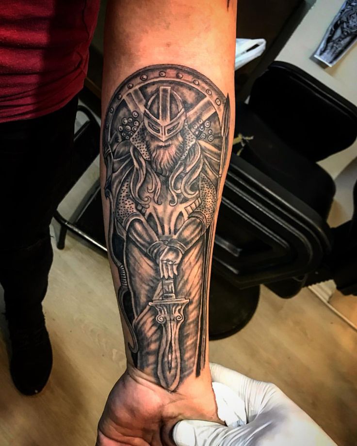 Viking tattoos for men forearm 0036