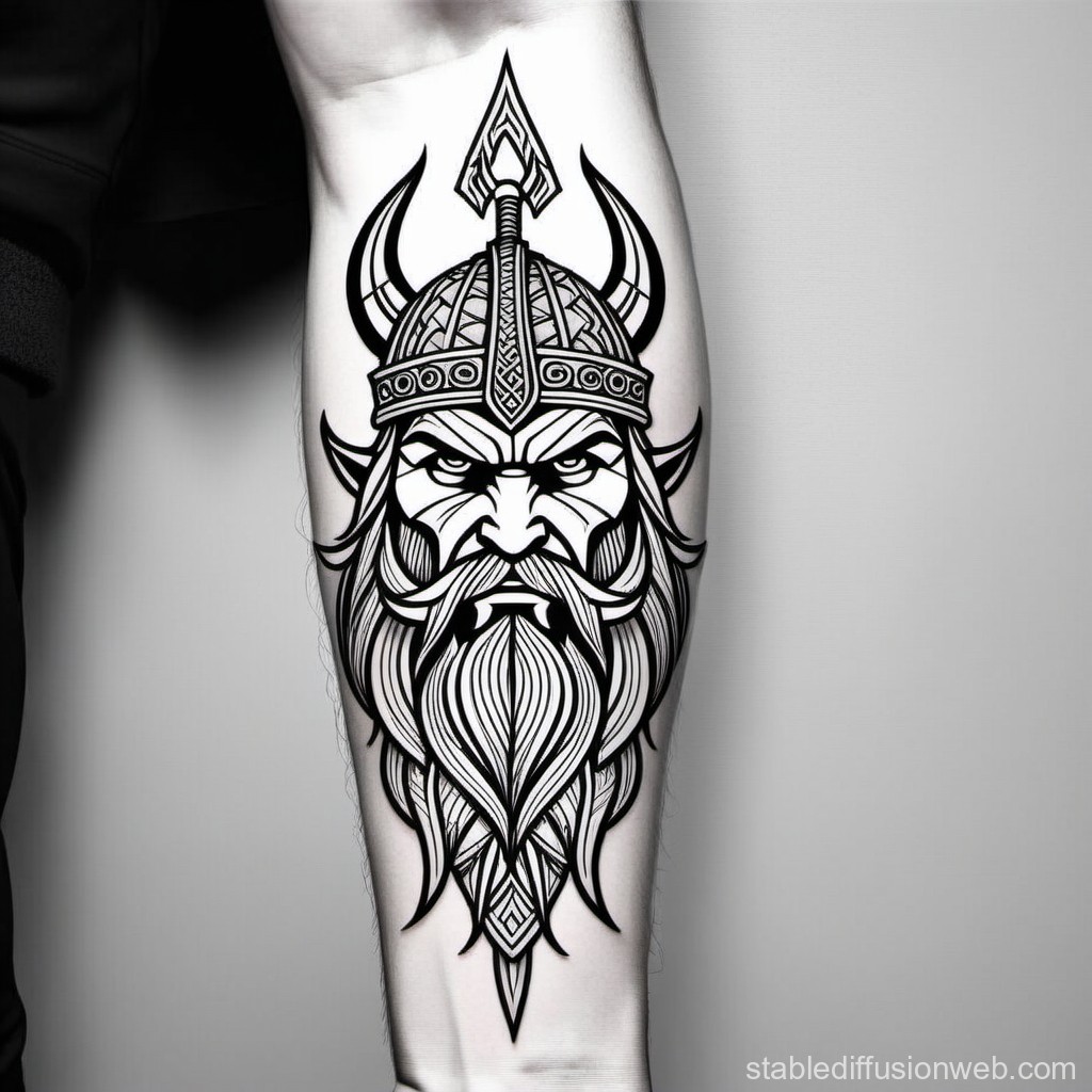 Viking tattoos for men forearm 0064