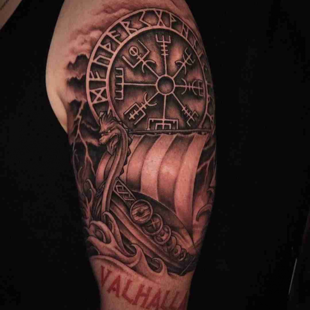 Viking tattoos for men forearm 0069