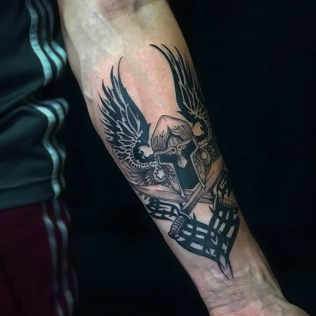 Viking tattoos for men forearm 0070