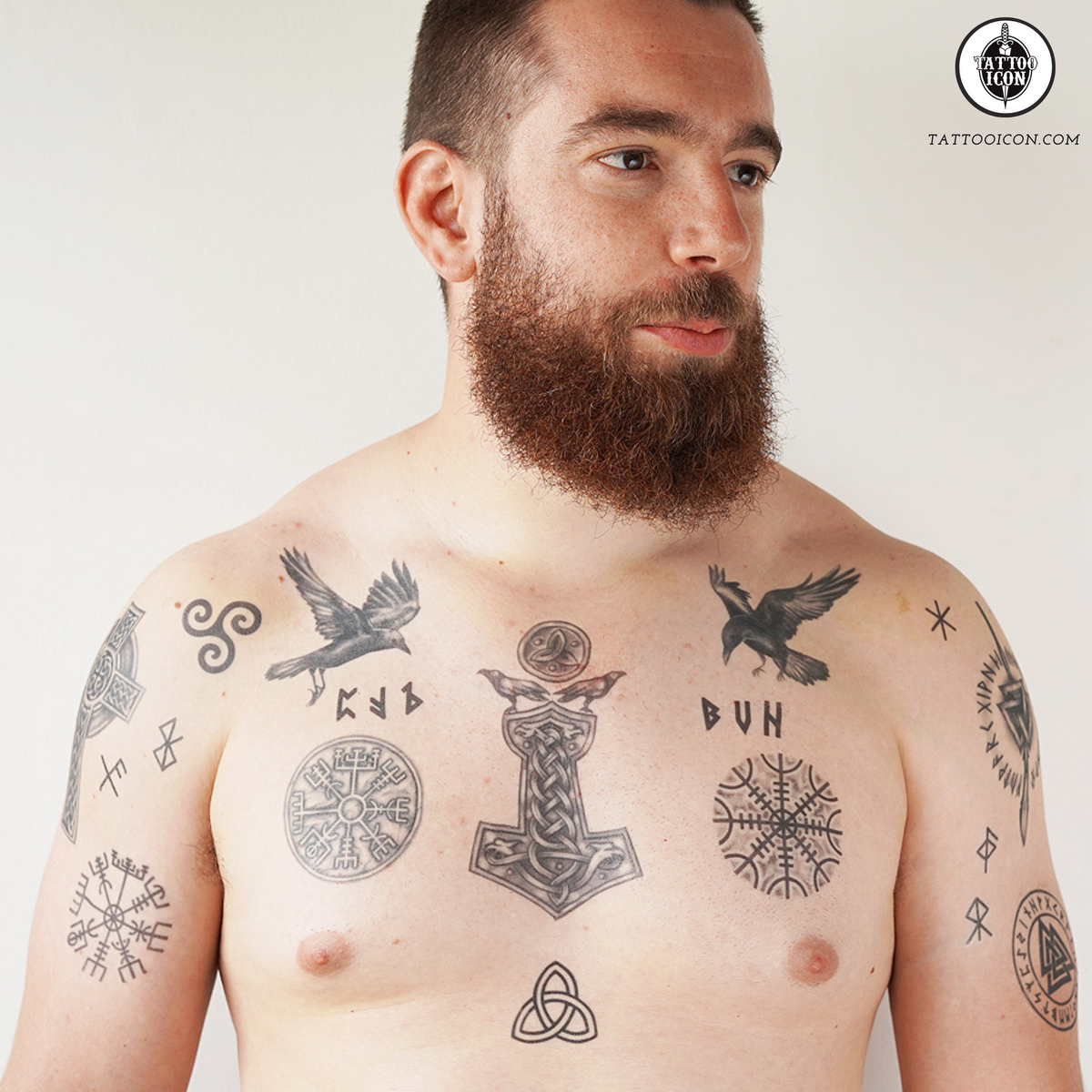 Viking tattoos for men forearm 0072