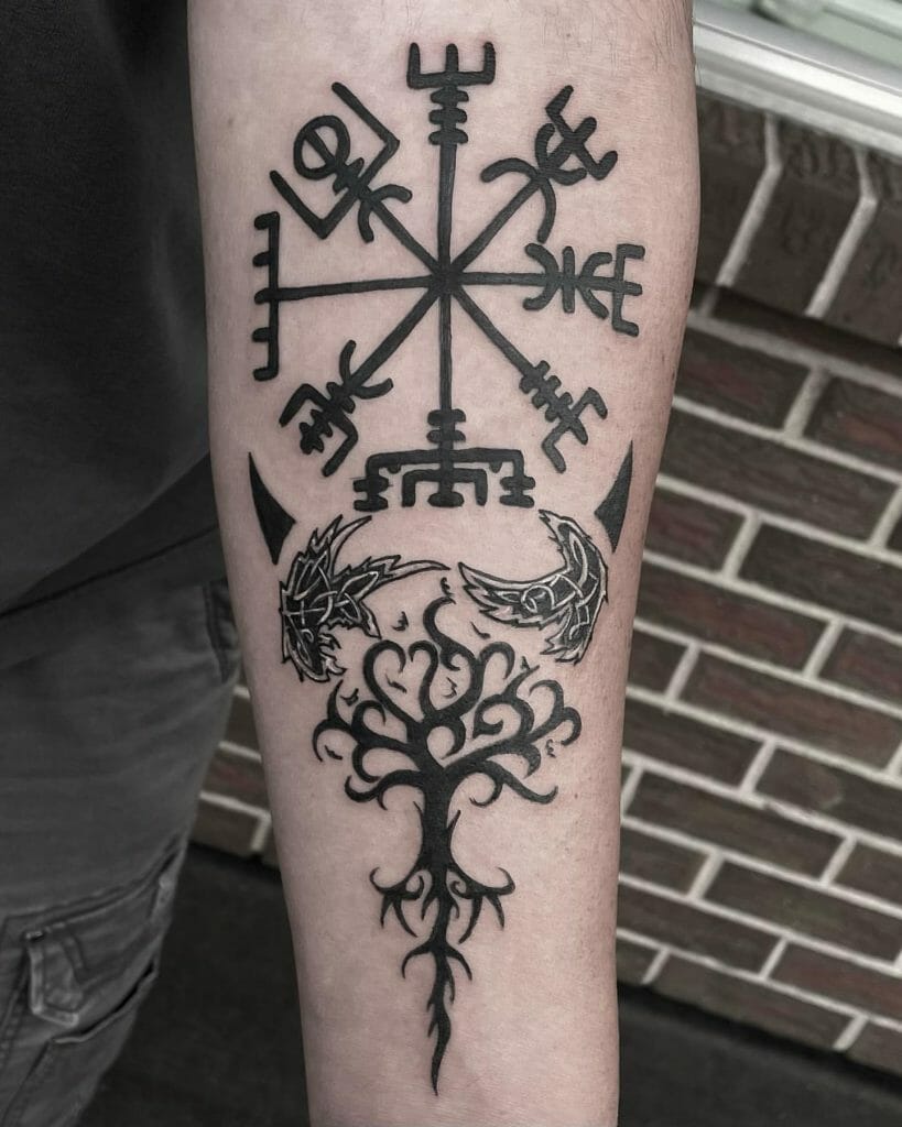 Viking tattoos for men forearm 0079